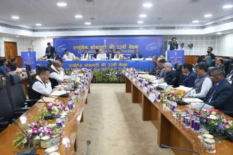 Dr. S. P. Aggarwal, Director of the North Eastern Space Appl