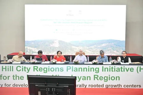 Stakeholder Consultation on the Hill City Regions Planning Initiative (HCRPI) for Sustainable Urban Development in the Indian Himalayan Region