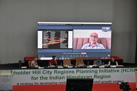 Stakeholder Consultation on the Hill City Regions Planning Initiative (HCRPI) for Sustainable Urban Development in the Indian Himalayan Region