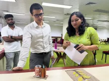Director (Admn.) M. Gangte and Under Secretary Shrutimala Ra