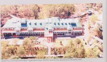 Aerial view of North Eastern Space Application Centre (NESAC