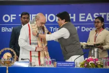 Home Minister and Chairman of the NEC, Mr. Amit Shah, is bei