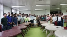 Group Picture taken on first day of Hindi Diwa