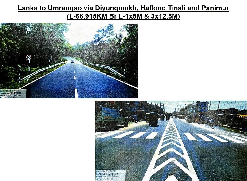 Lanka to Umrangso via Diyungmukh, Haflong Tinali and Panimur