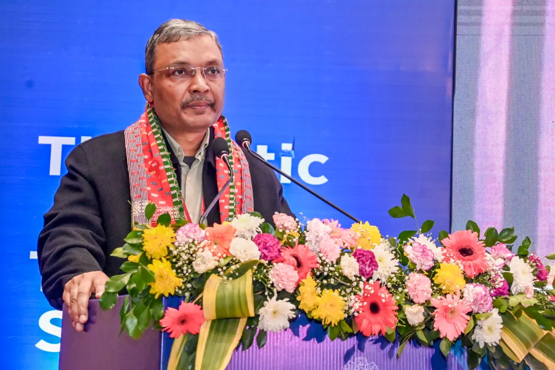 Mr. Chanchal Kumar, Secretary, MDoNER, during his address at