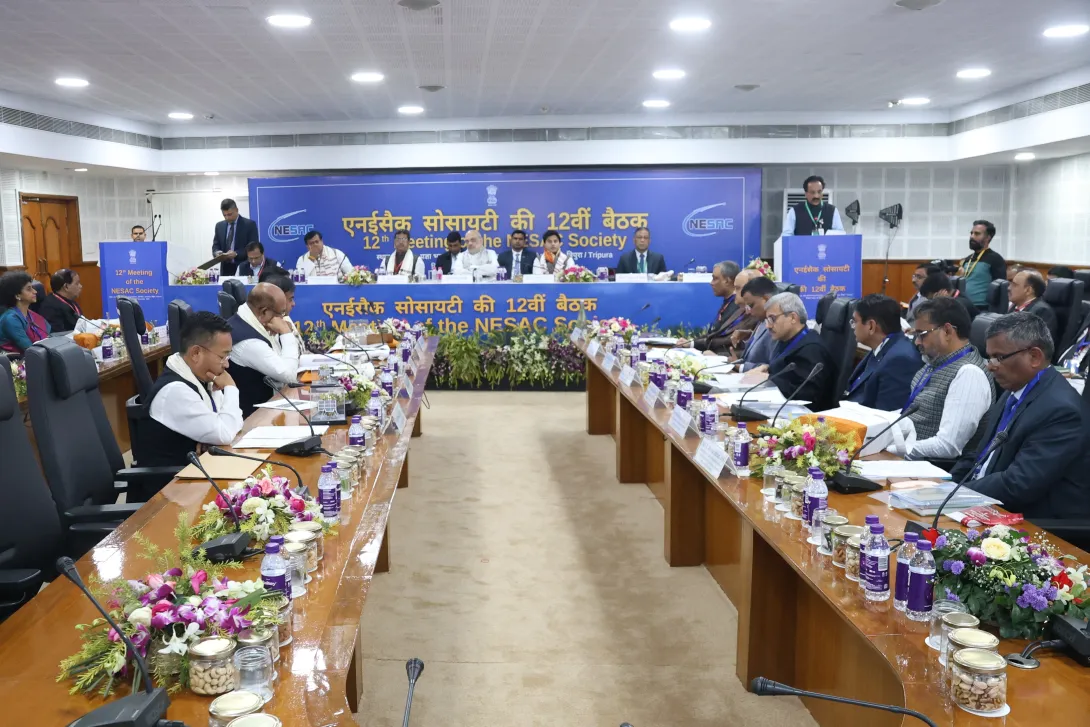 Dr. S. P. Aggarwal, Director of the North Eastern Space Appl