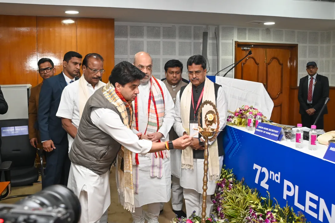 Union Minister of MDoNER and Vice Chairman, Mr. Jyotiraditya