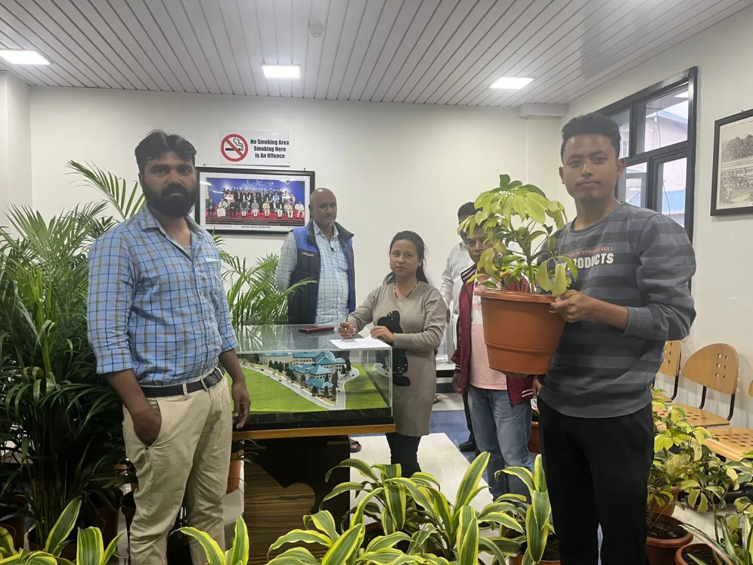 Various plants are being distributed to different sectors